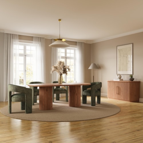 Mid-Century Modern Dining Set