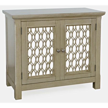 38" Mirrored Accent Cabinet