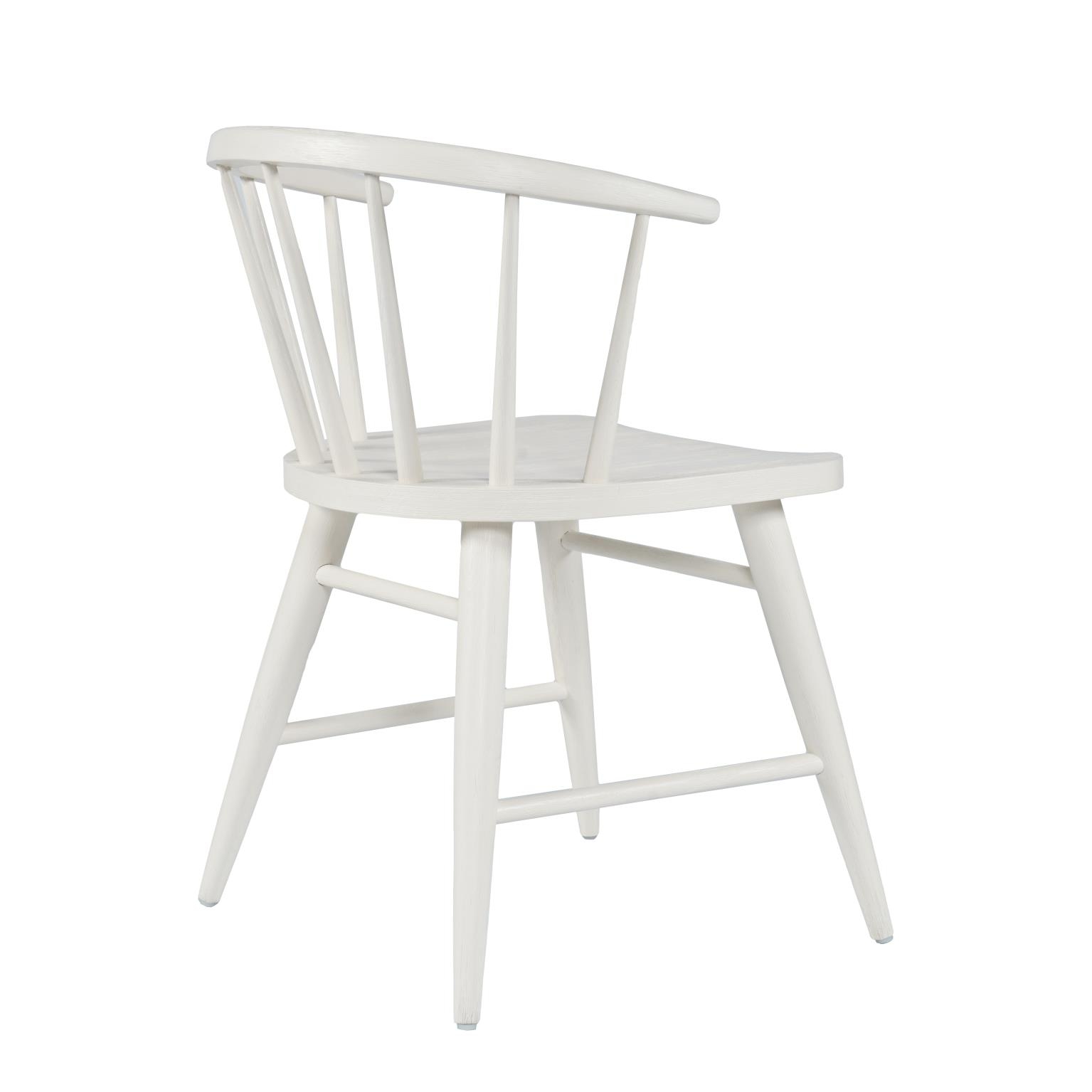 Jofran Ellington Fitz Dining Chair - White