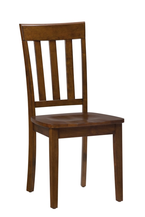 Rustic Slat Back Side Chair