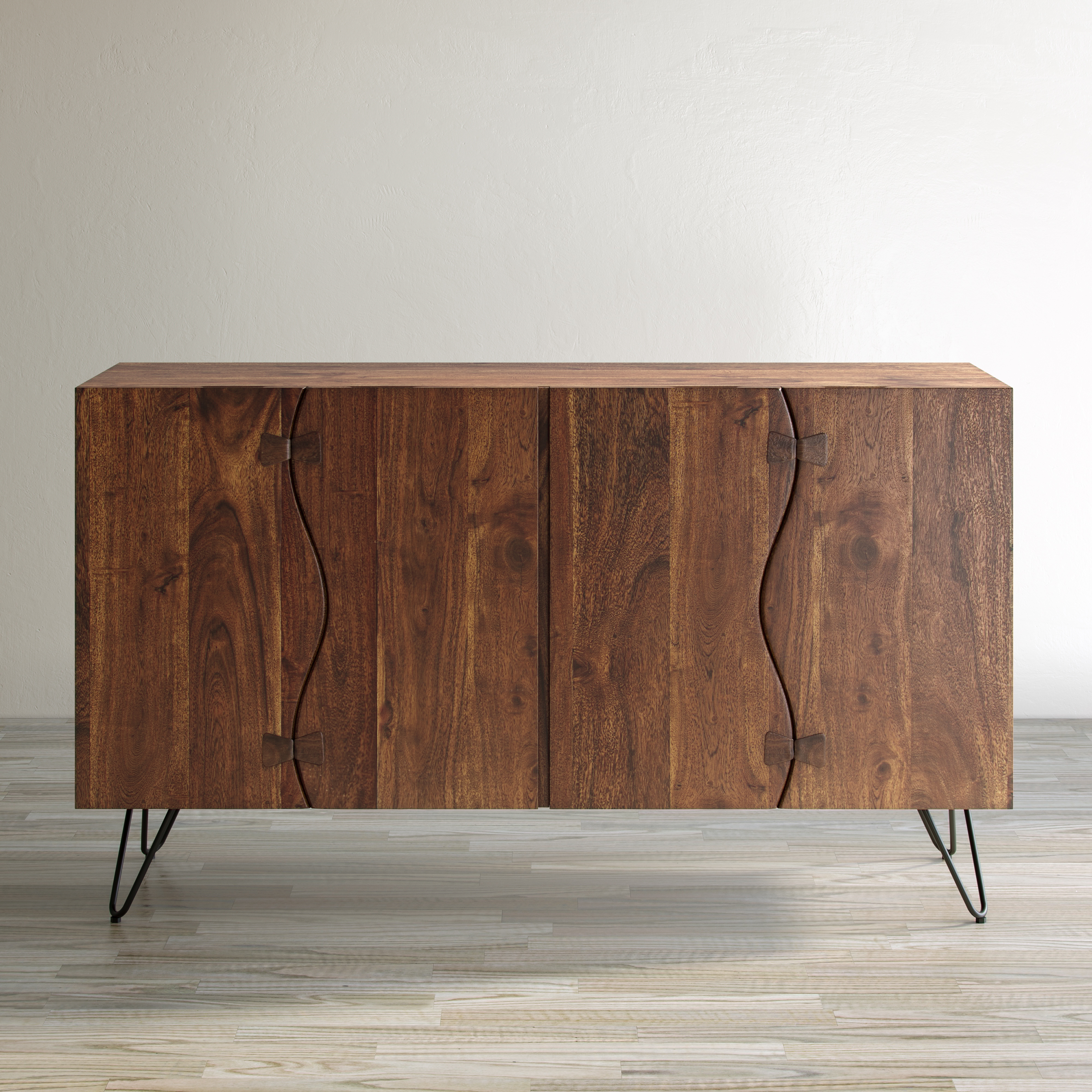 Jofran Nature's Edge Sideboard with 4 Live Edge Doors