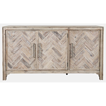 3 Door Accent Cabinet