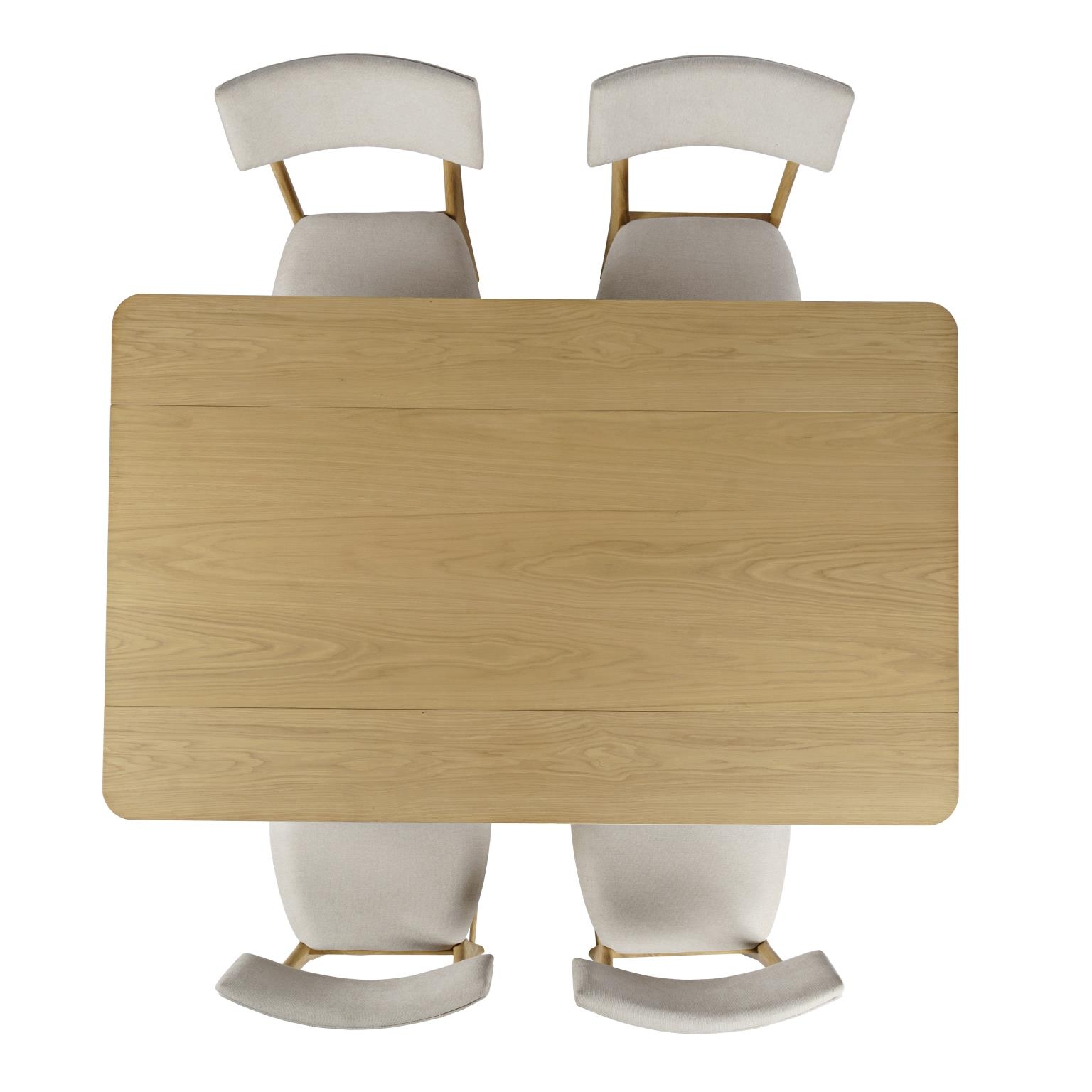 Jofran Ellington Bowie Harevest Table - Natural