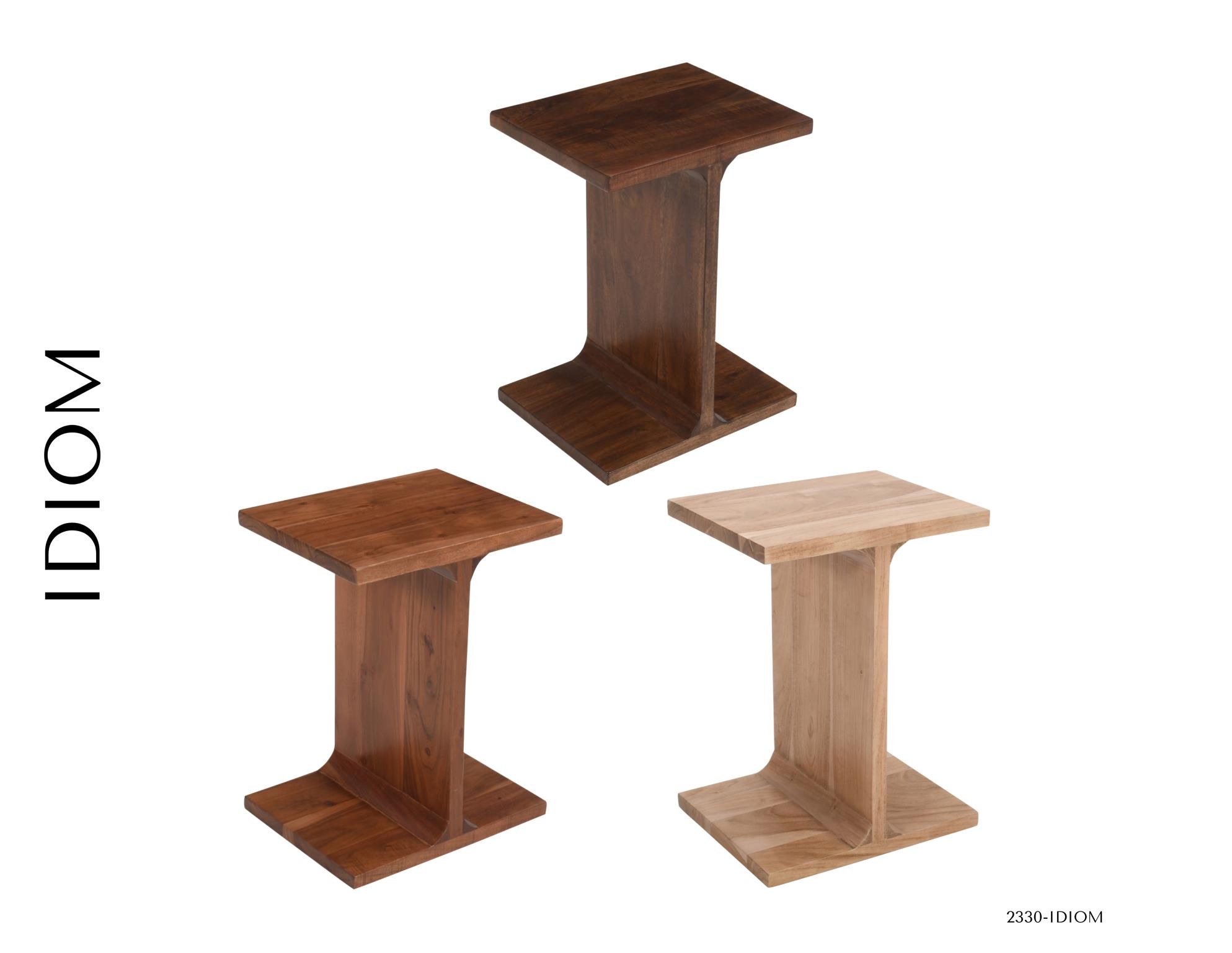 Jofran Global Archive Idiom I-Table L Cherry(1/Ctn)