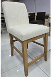 Contemporary Upholstered Counter Stool