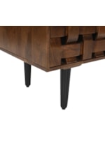 Jofran 2487 Transitional 2-Door Accent Cabinet with 2 Shelves