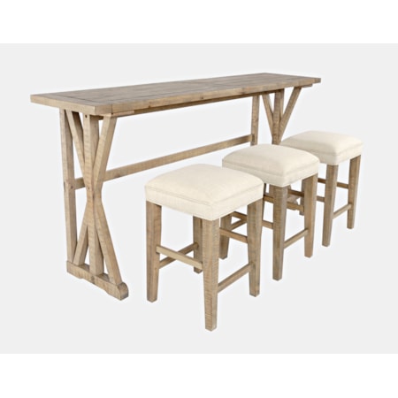 Sofa Counter Height 4PC Set