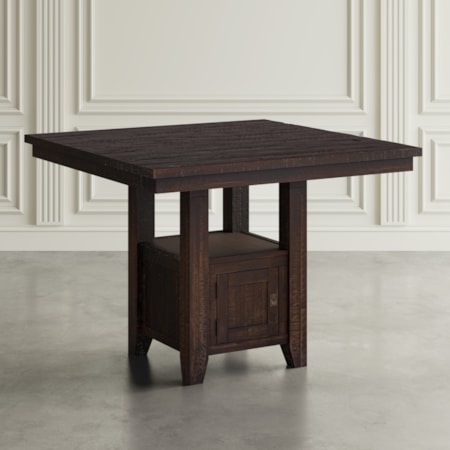 Fixed Counter Table with Storage Base