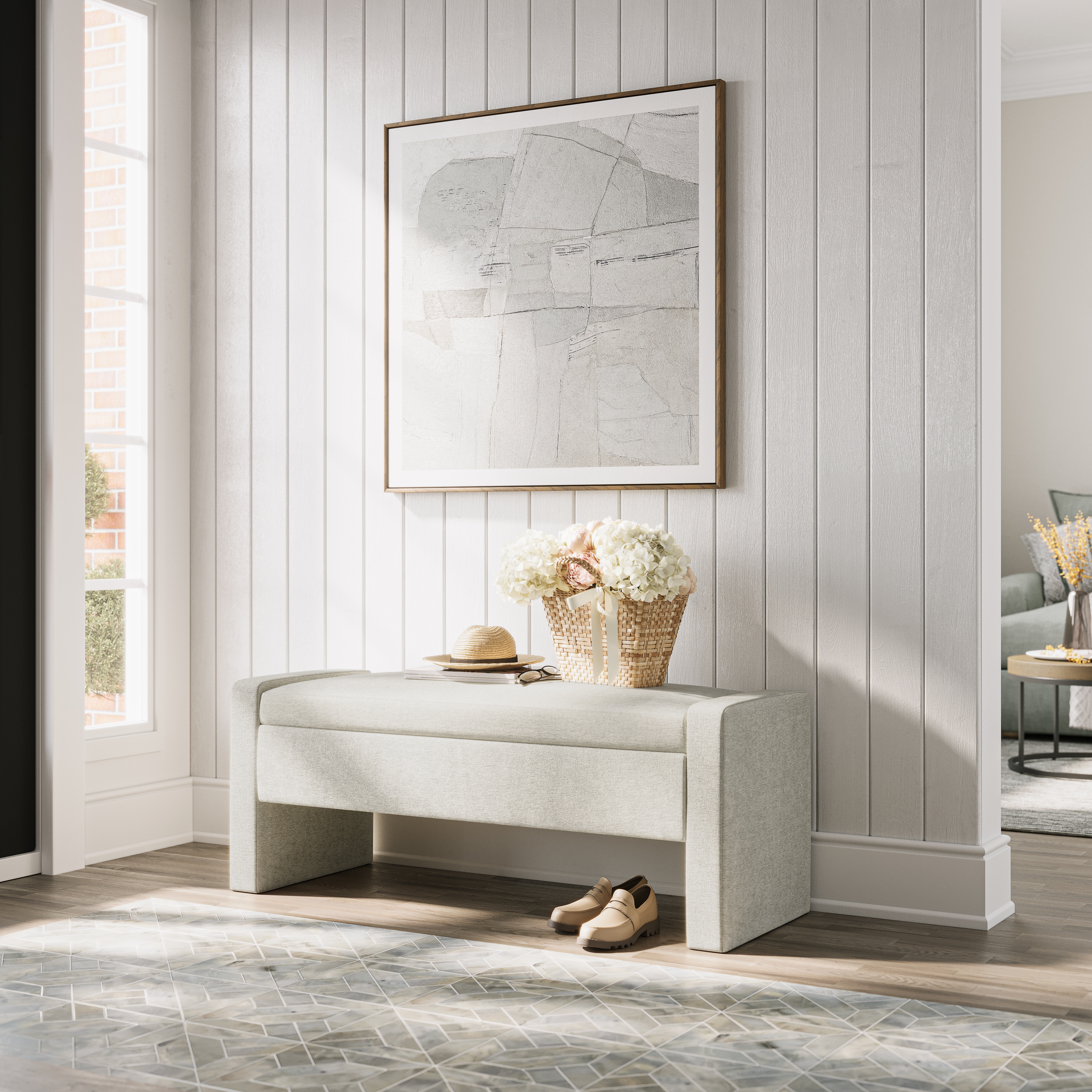 Jofran Braun Storage Bench