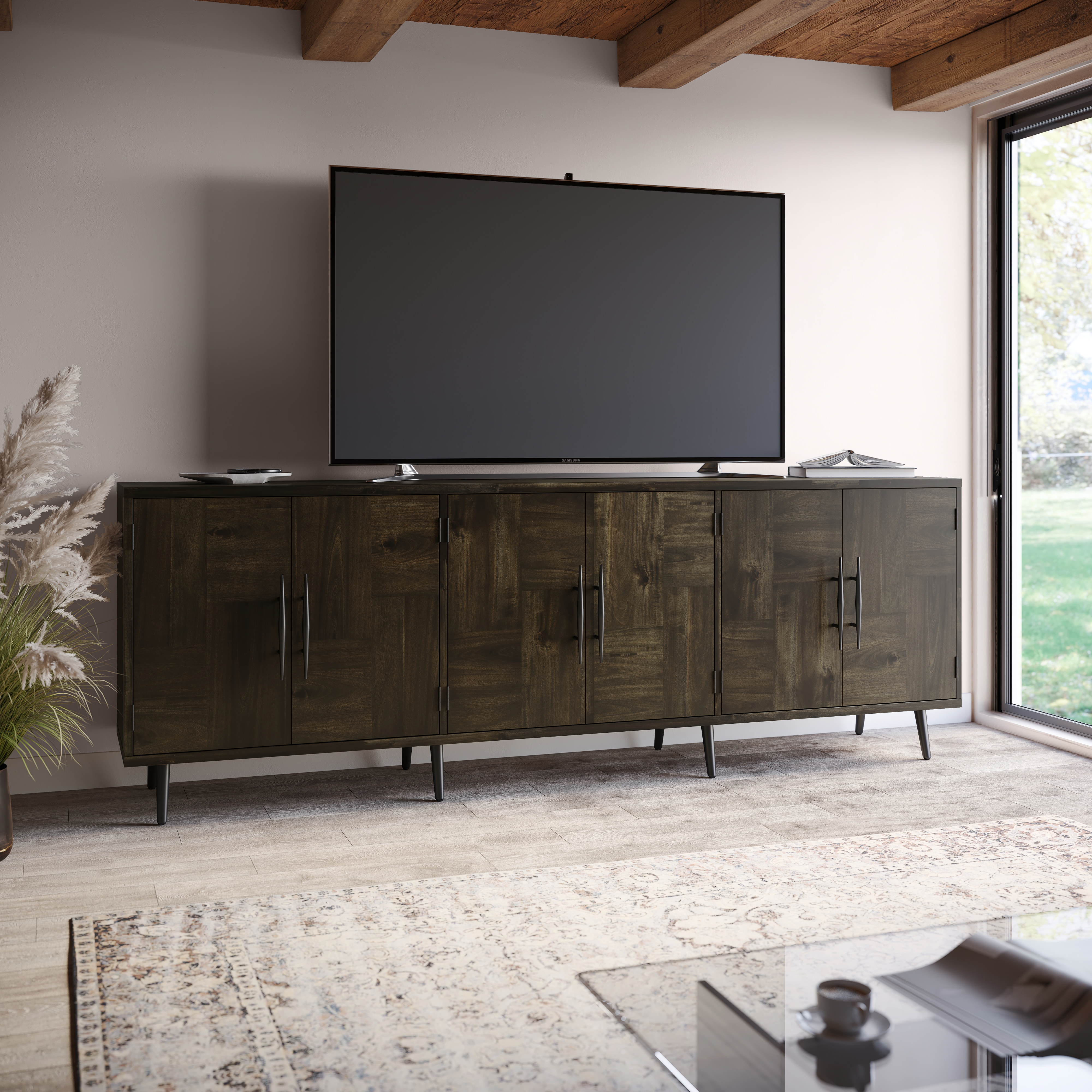 Jofran Colhane 6-Door Accent Cabinet