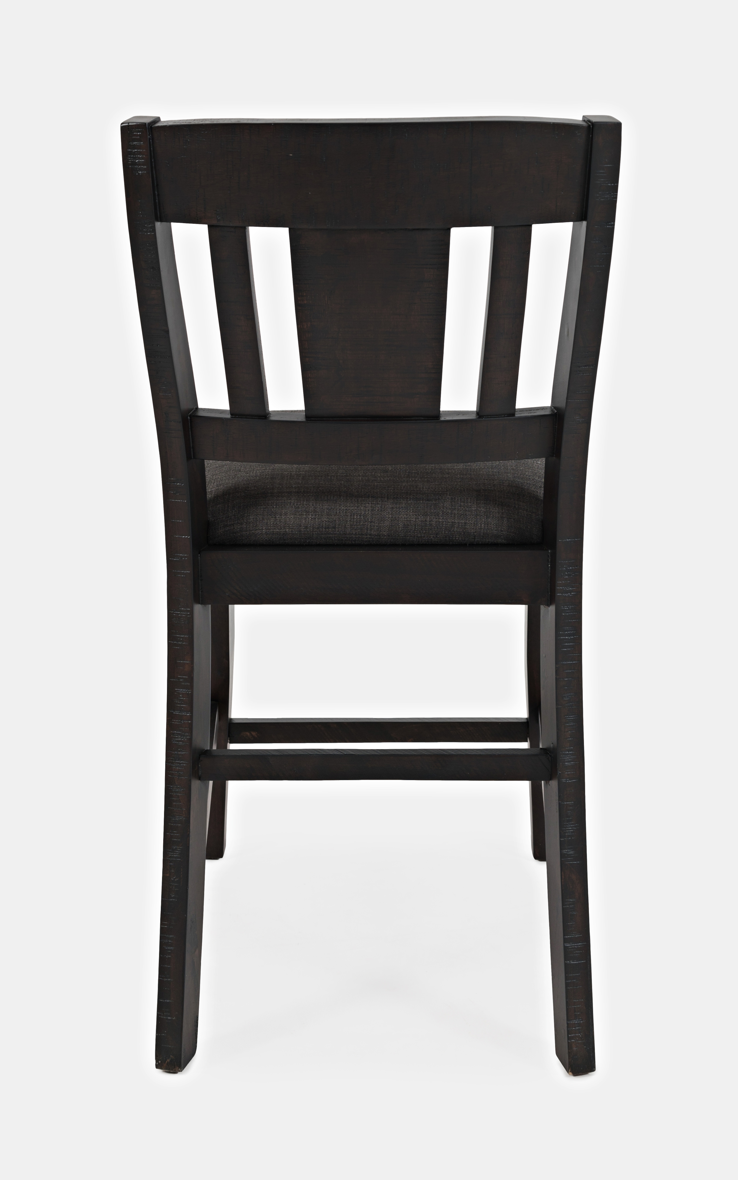 Upholstered Slatback Stool