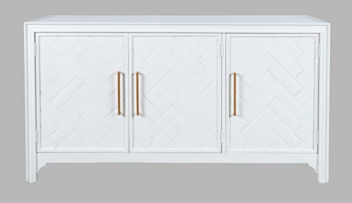 Gramercy Contemporary 3-Door Accent Cabinet