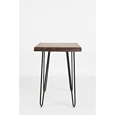 Live Edge Chairside Table