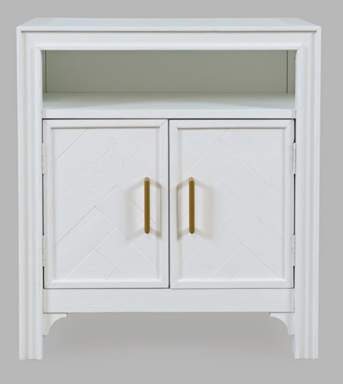 Gramercy Contemporary 2-Door Accent Table