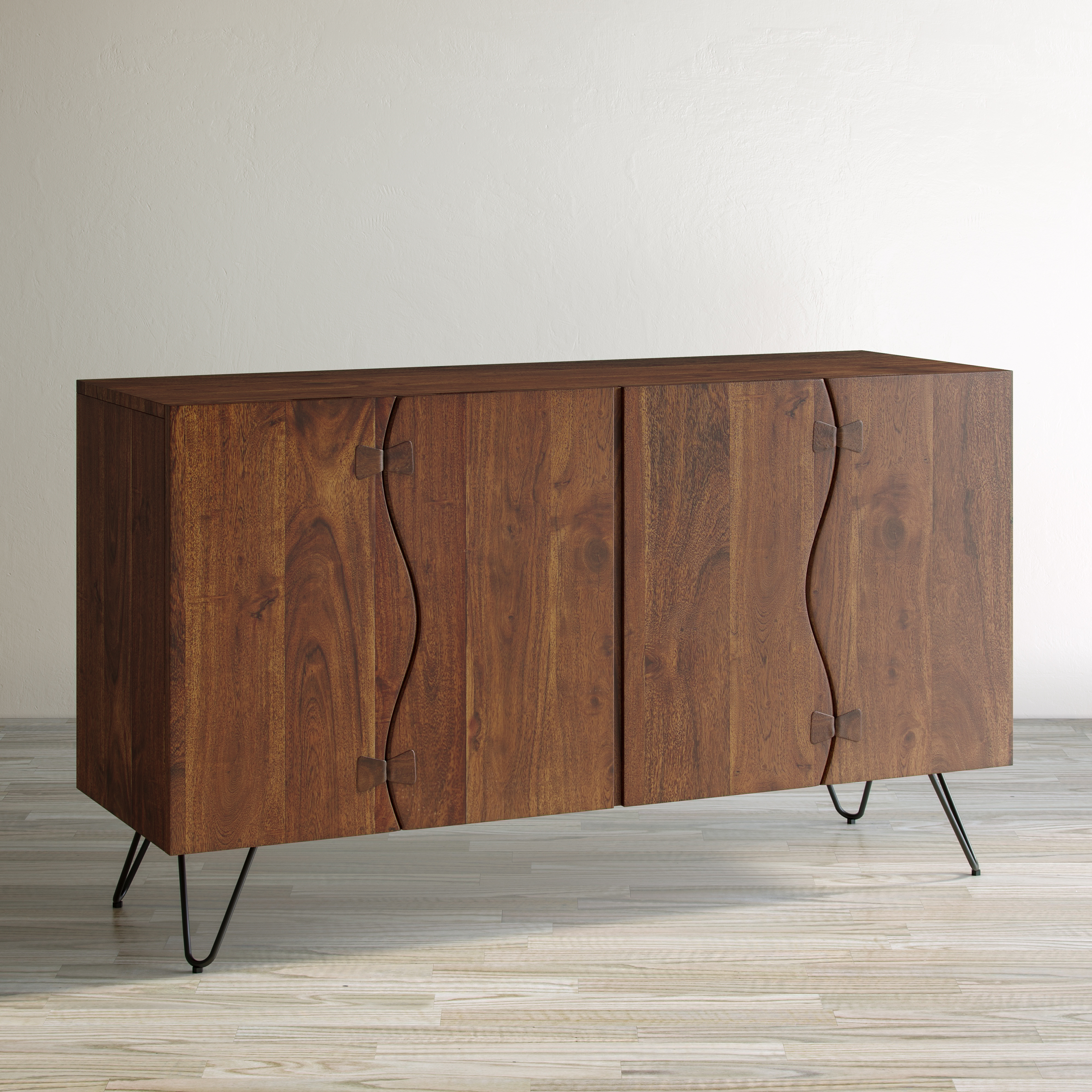 Jofran Nature's Edge Sideboard with 4 Live Edge Doors