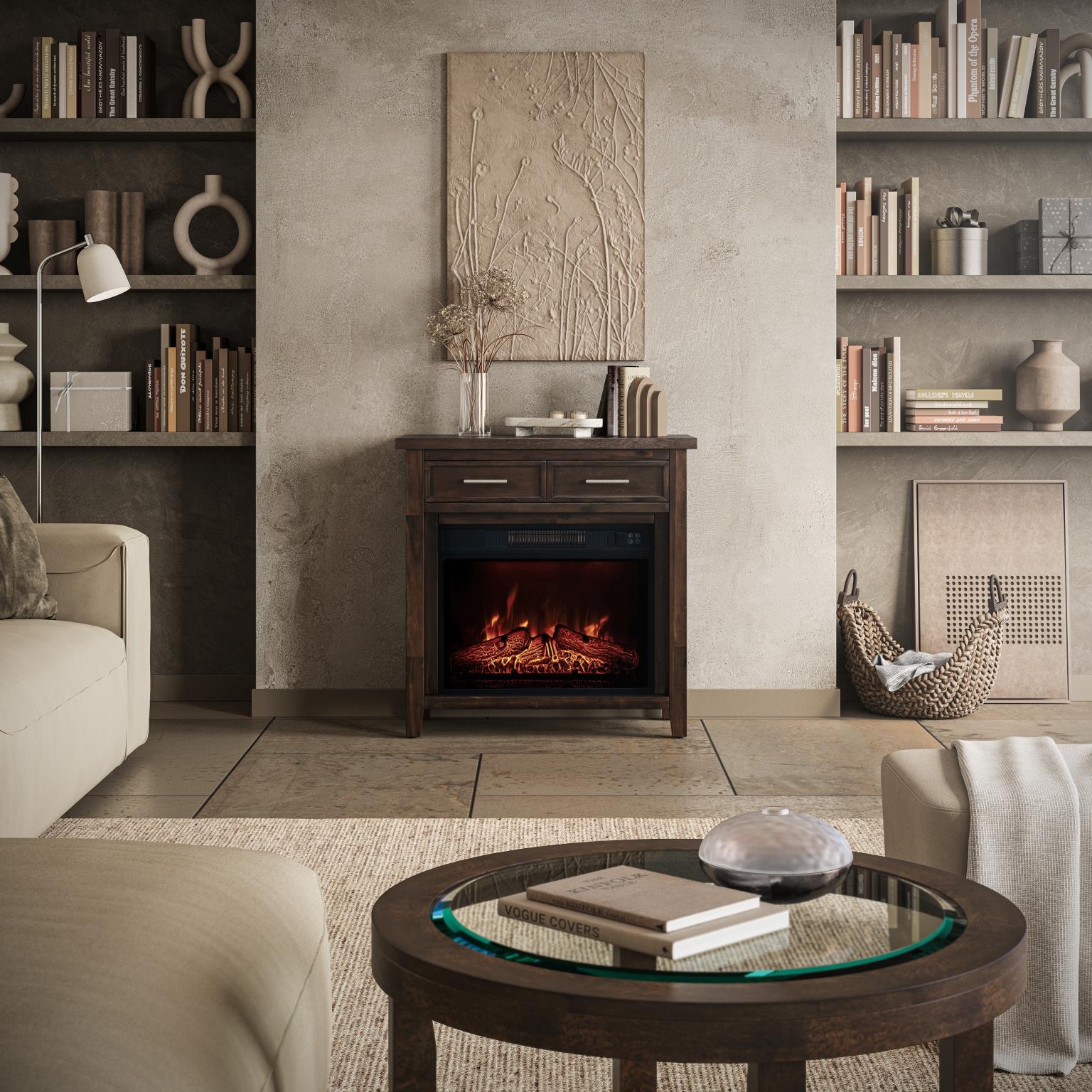 Jofran Urban Icon Urban Icon 32" Fireplace