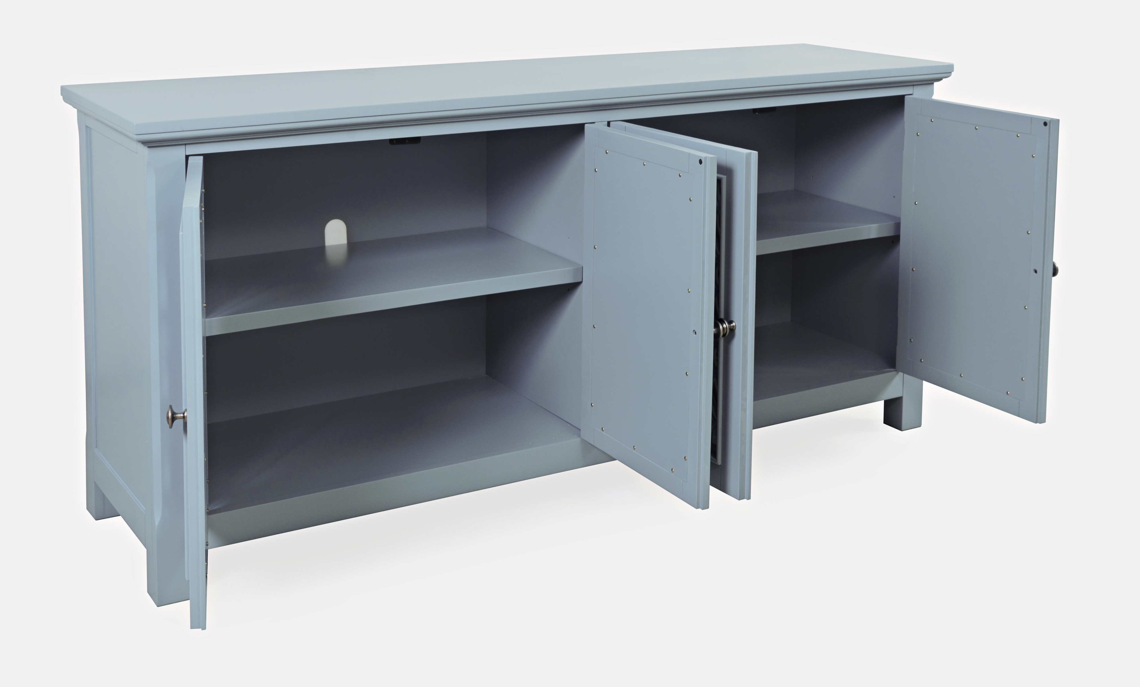 69" Mirrored Accent Cabinet