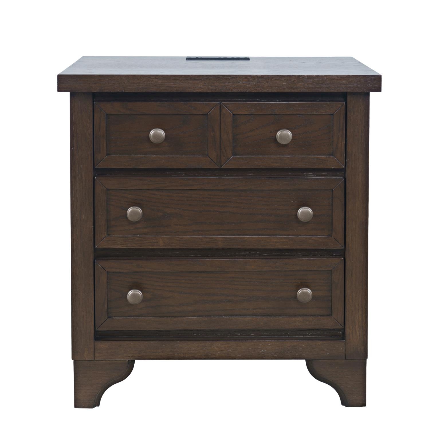 Jofran Brentwood 4-Drawer Nightstand