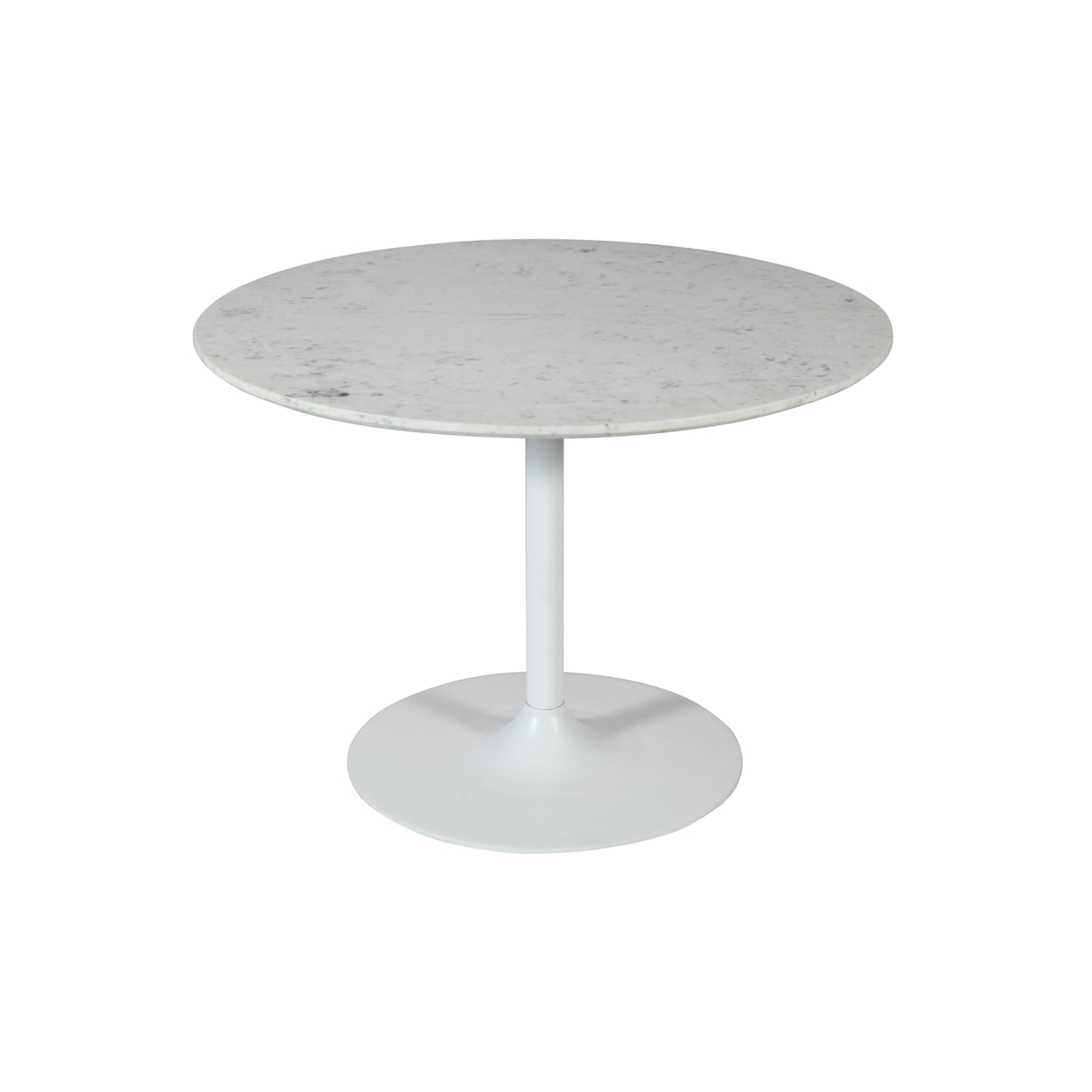 VFM Signature 2271 Rowan 42" Round Marble Table - White