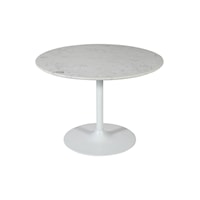 Contemporary 42" Round Dining Table