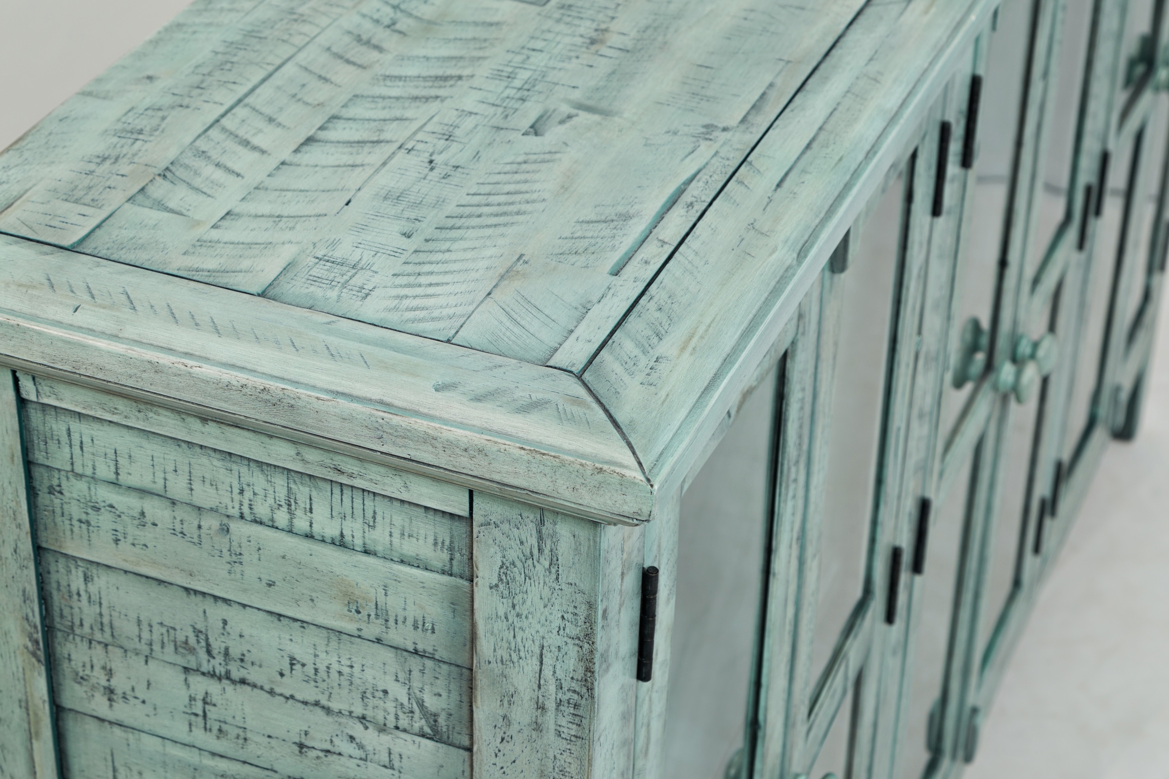 Jofran Rustic Shores 6 Door High Cabinet