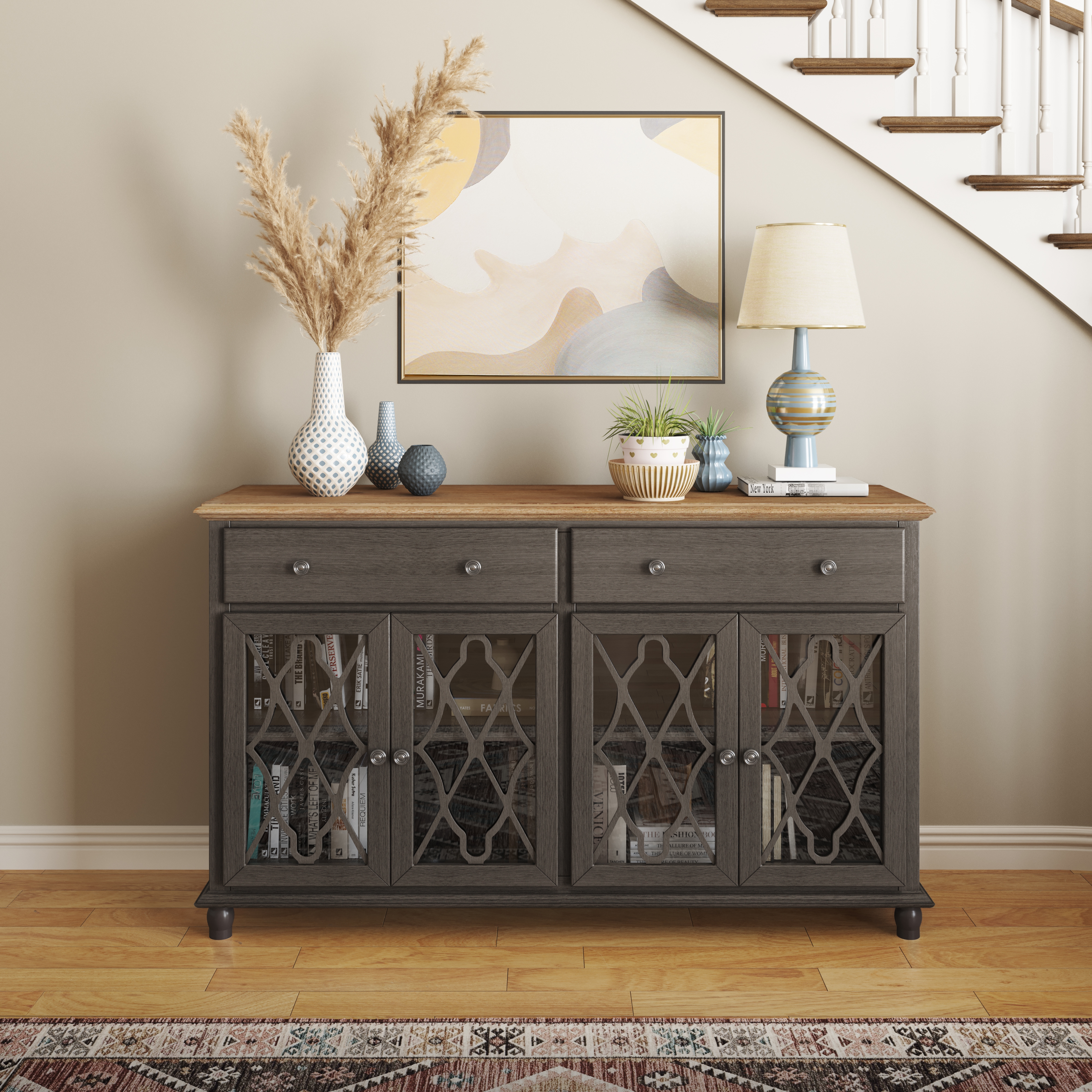 Jofran Aurora Hills 4-Door Accent Chest