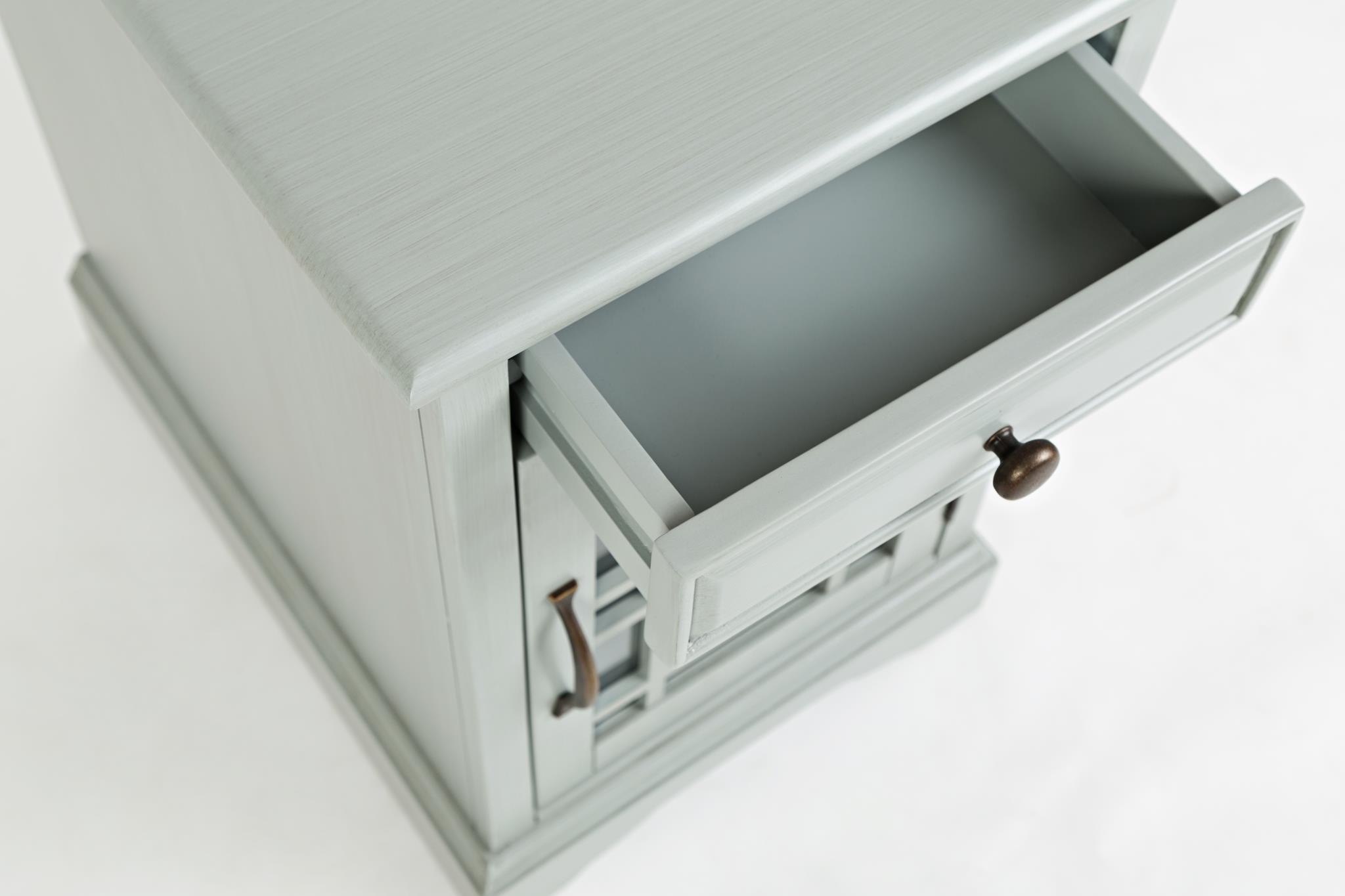 Jofran Craftsman Power Chairside Table