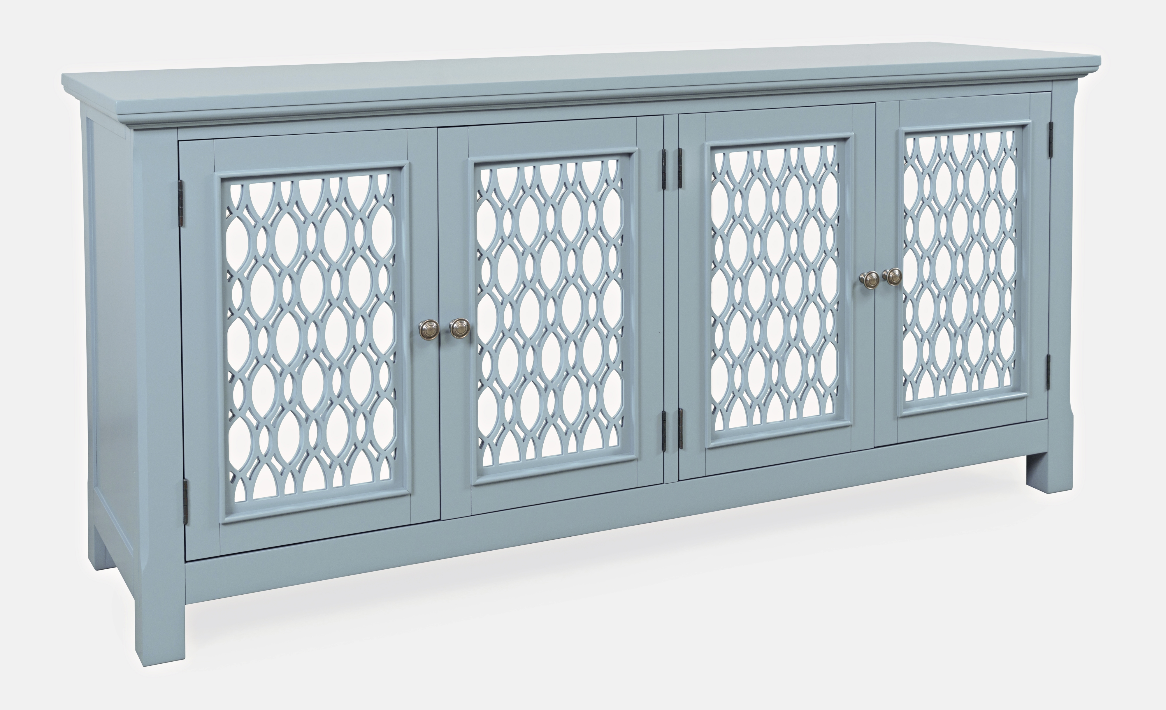 69" Mirrored Accent Cabinet