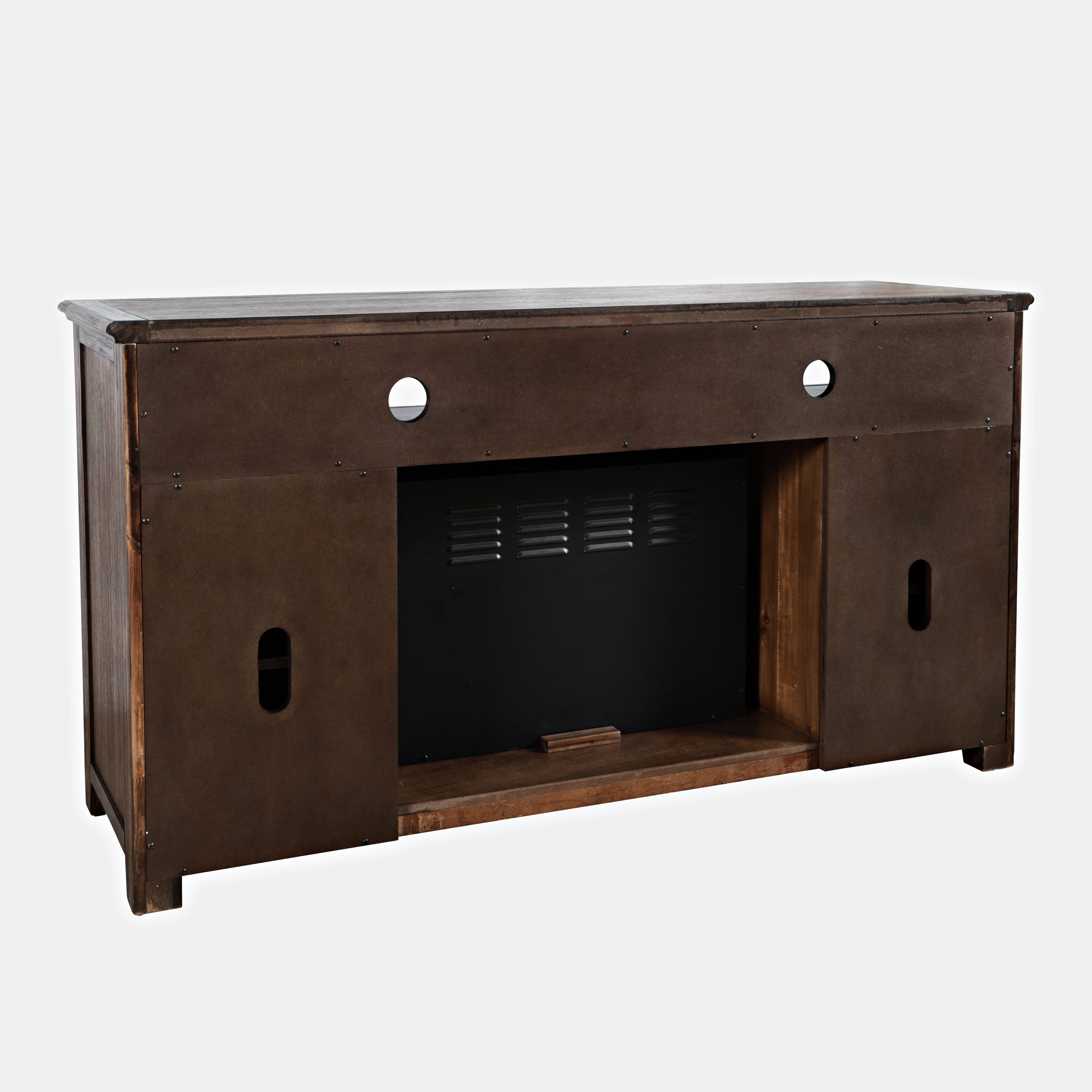 Bakerfield Fireplace with Logset