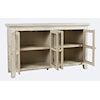 Jofran Rustic Shores 4 Door Low Cabinet