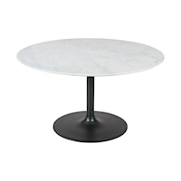Contemporary 54" Round Dining Table
