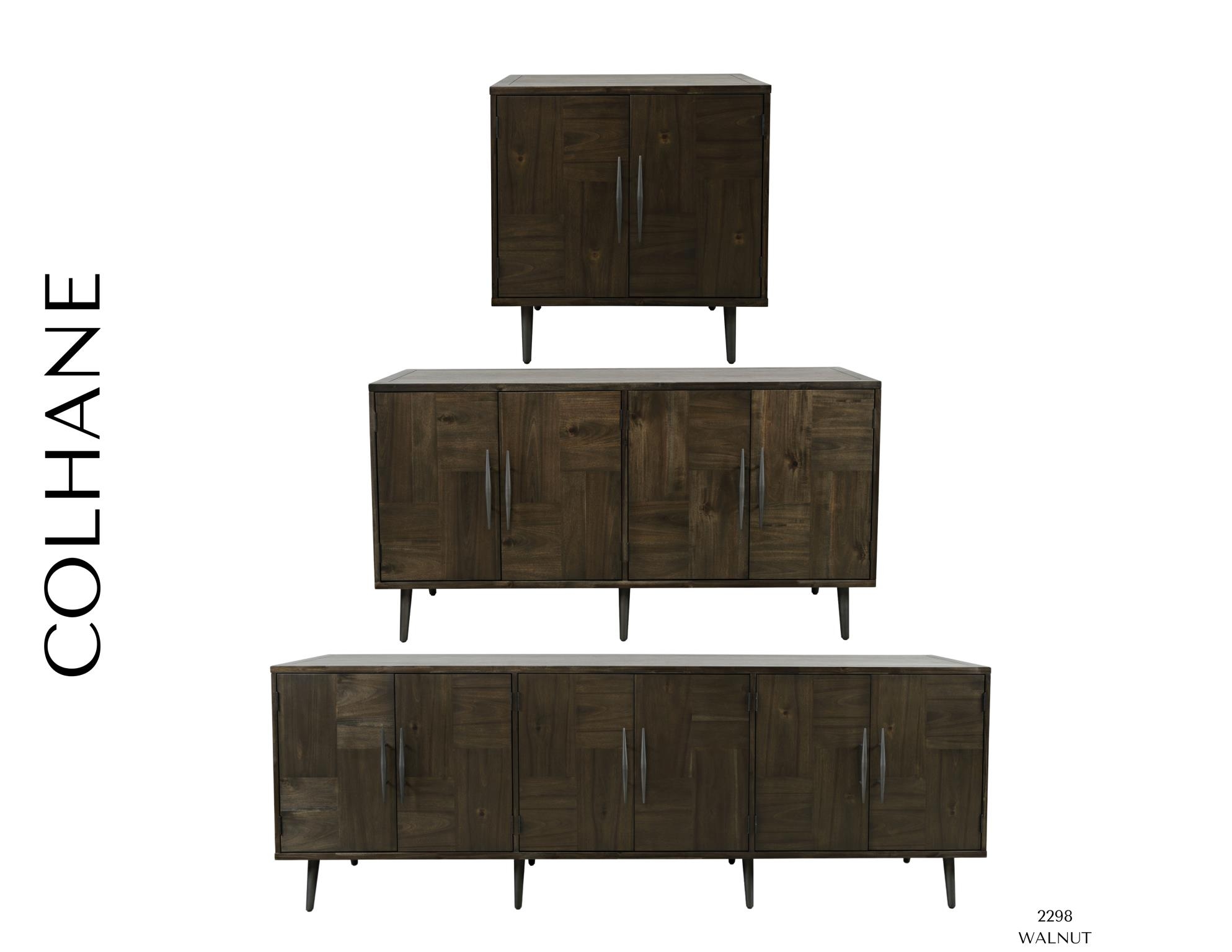 Jofran Colhane 4-Door Accent Cabinet
