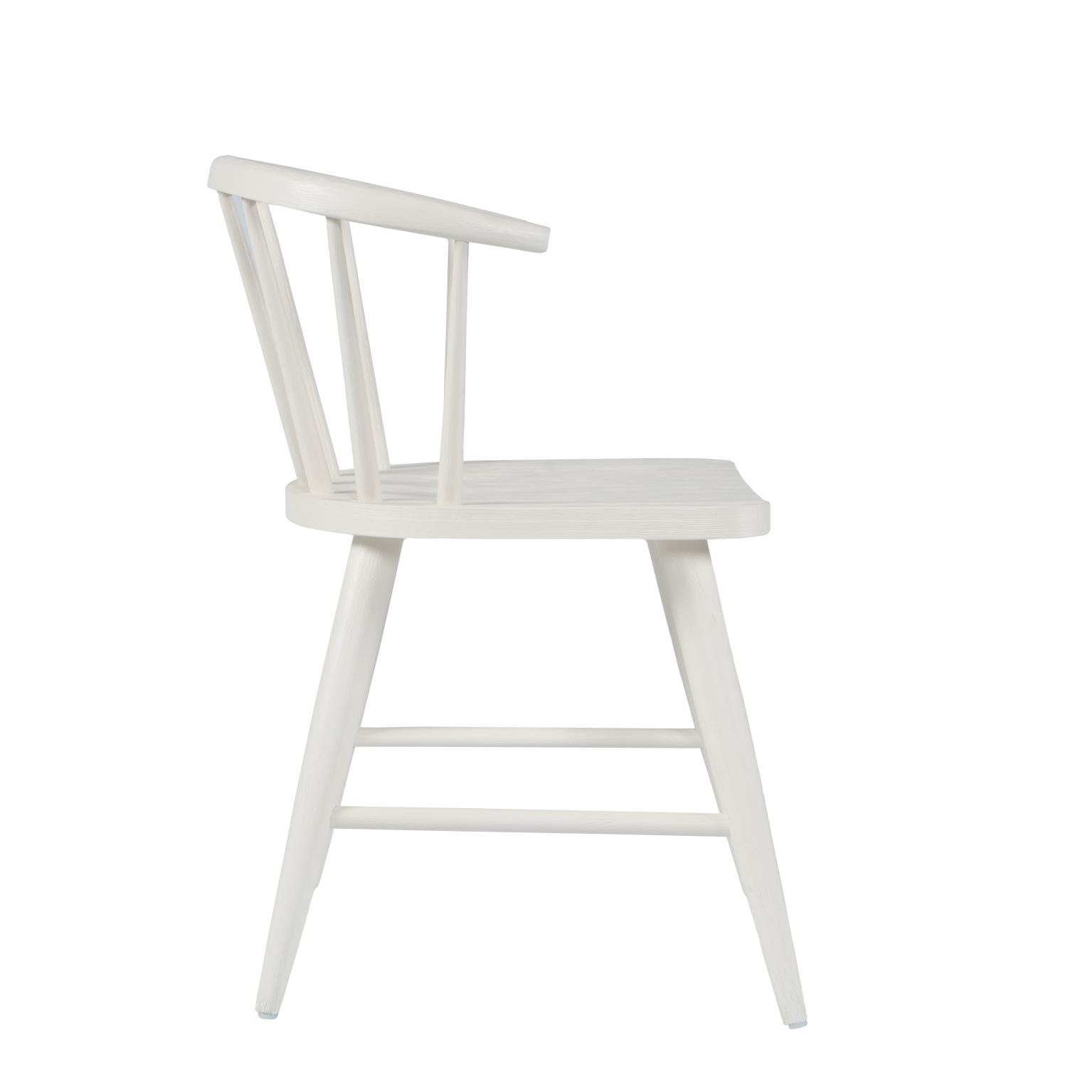 Jofran Ellington Fitz Dining Chair - White
