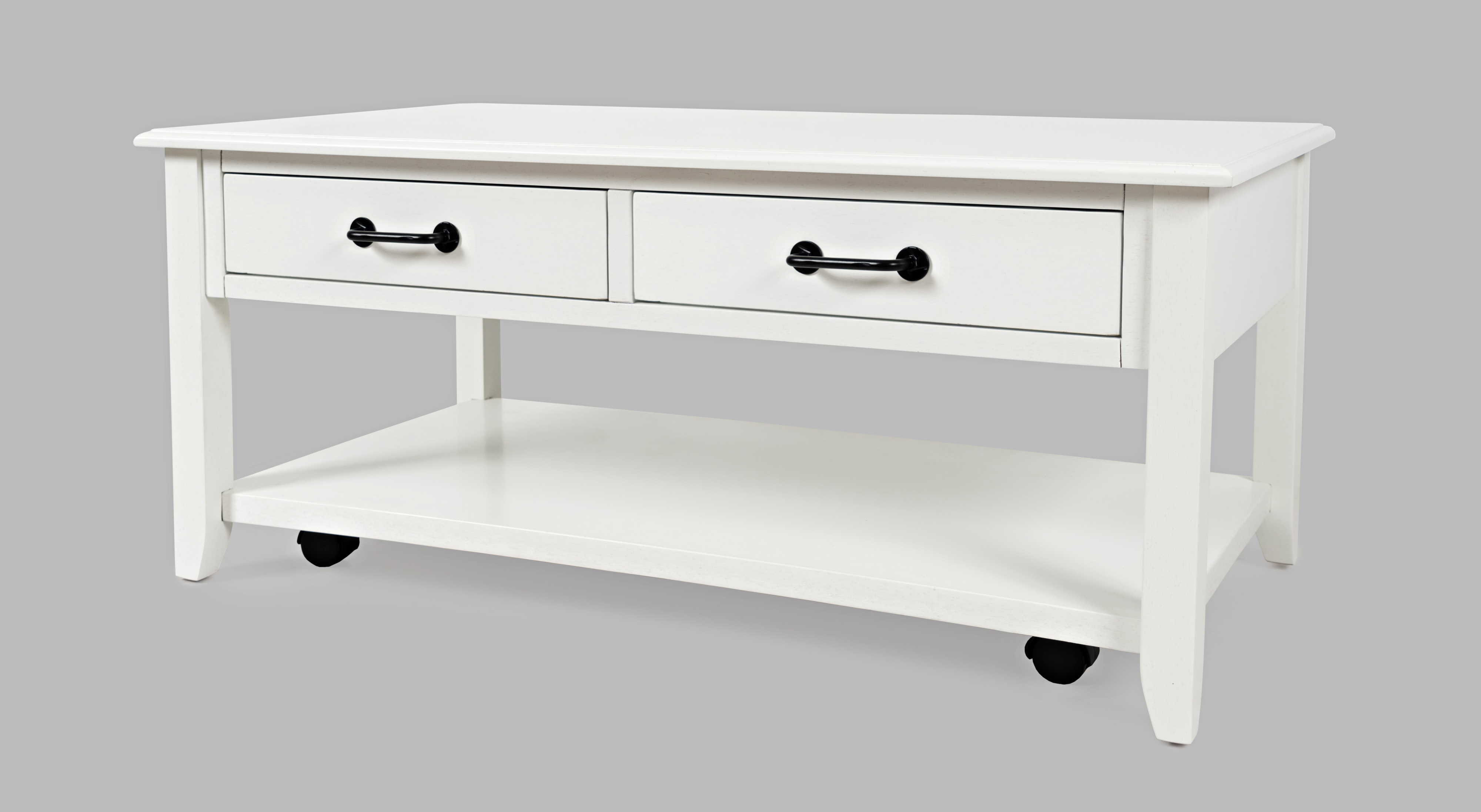 2 Drawer Castered Coffee Table