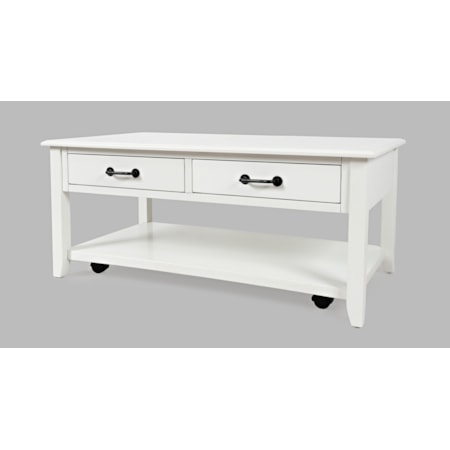 2 Drawer Castered Coffee Table