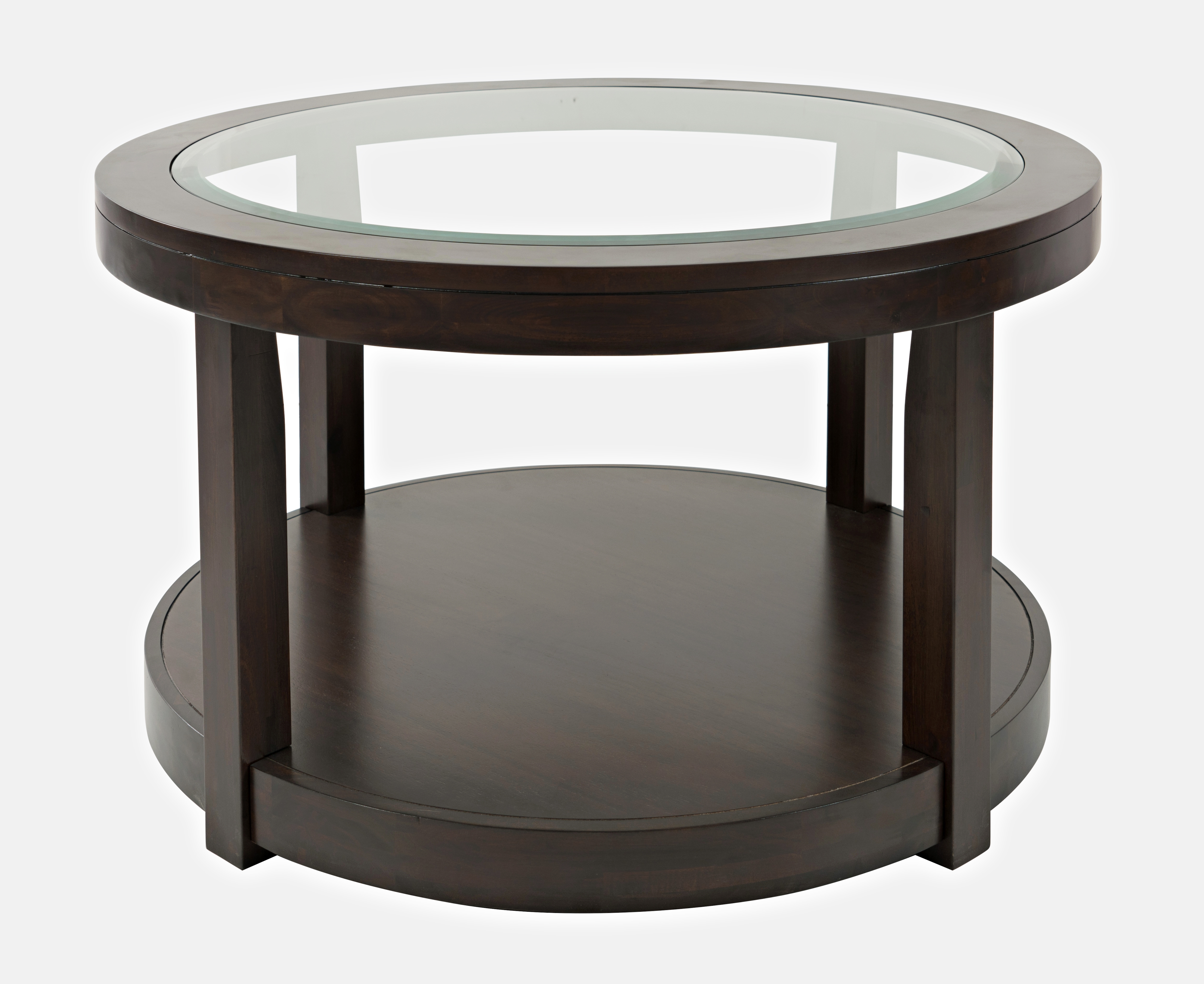 Round Castered Cocktail Table