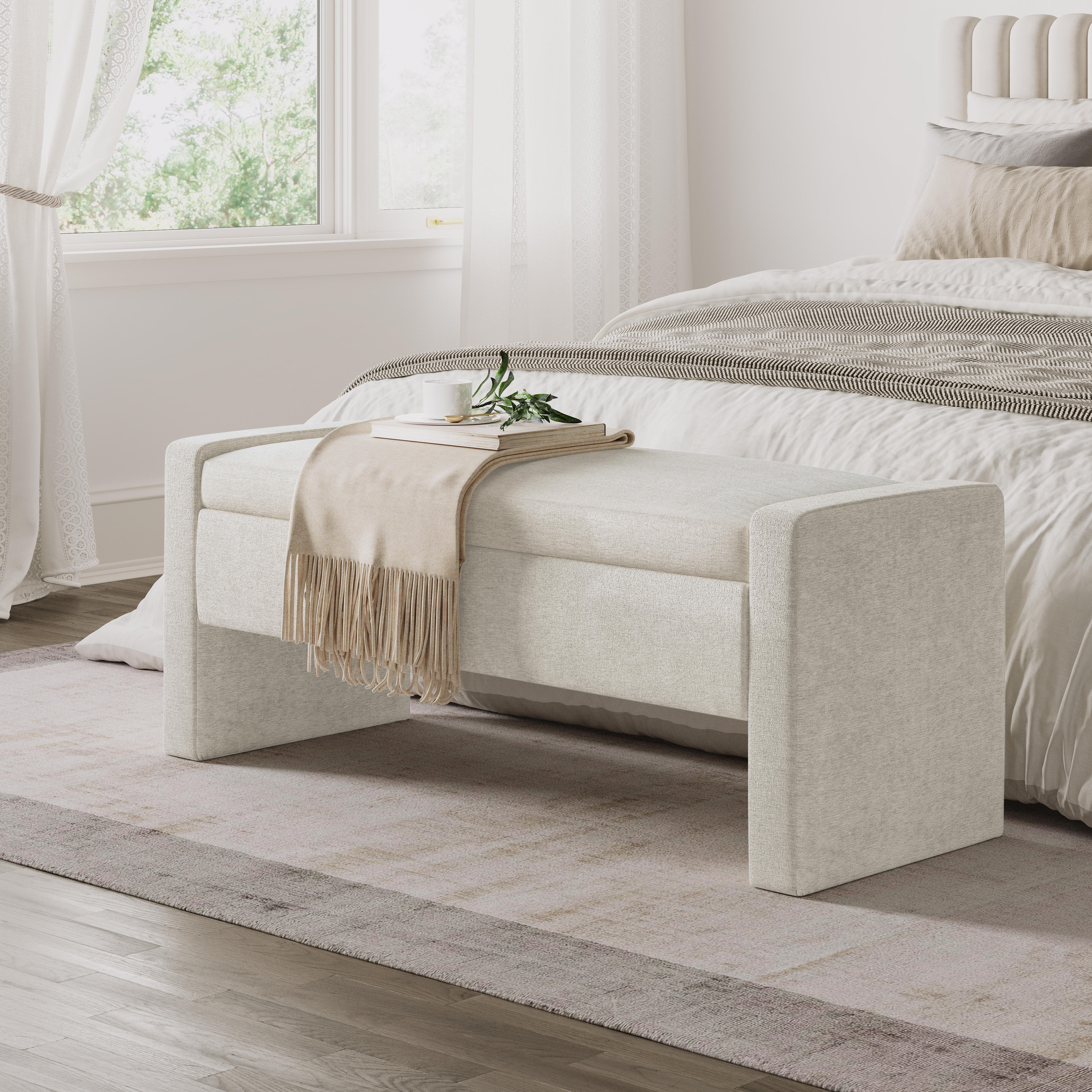 Jofran Braun Storage Bench