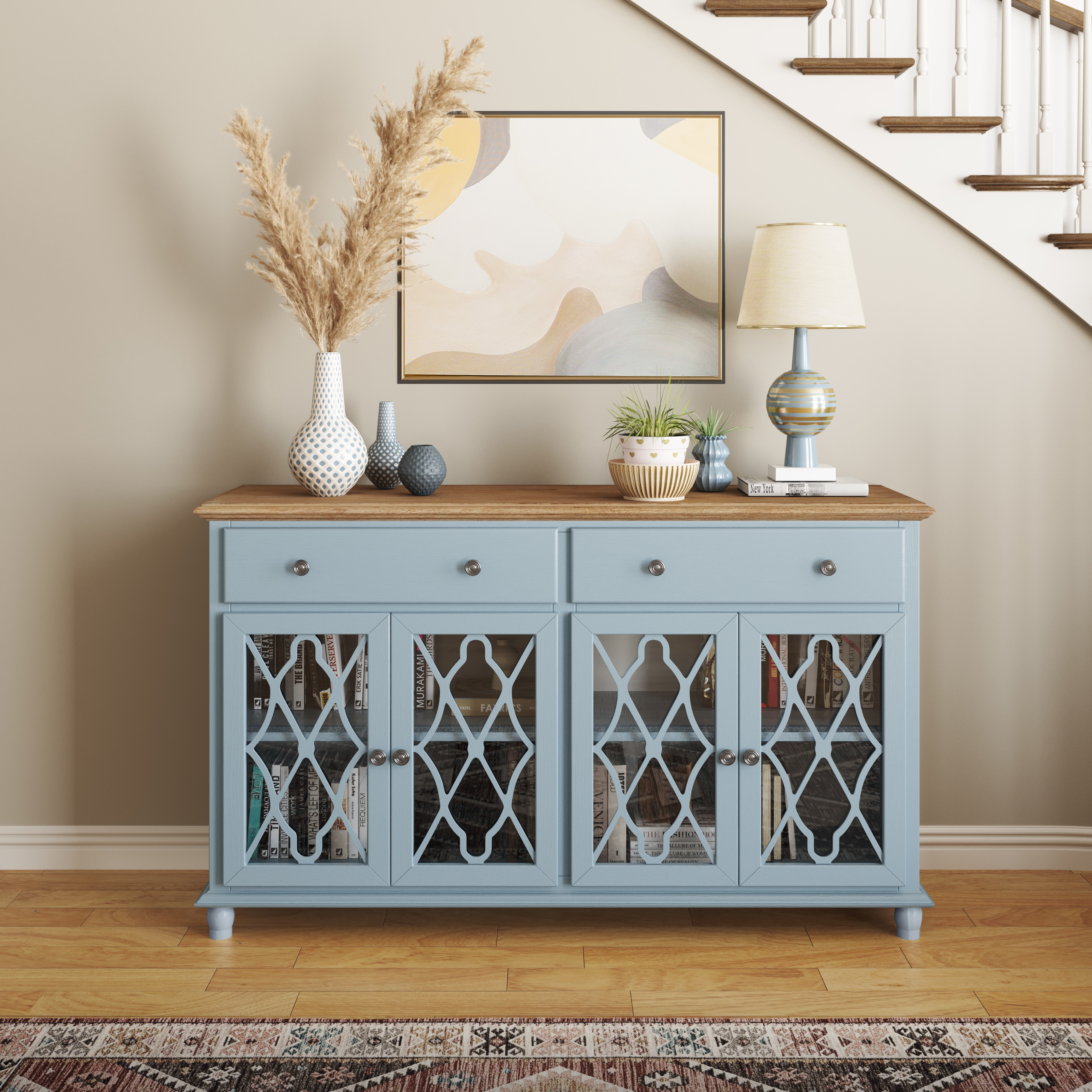 Jofran Aurora Hills 4-Door Accent Chest