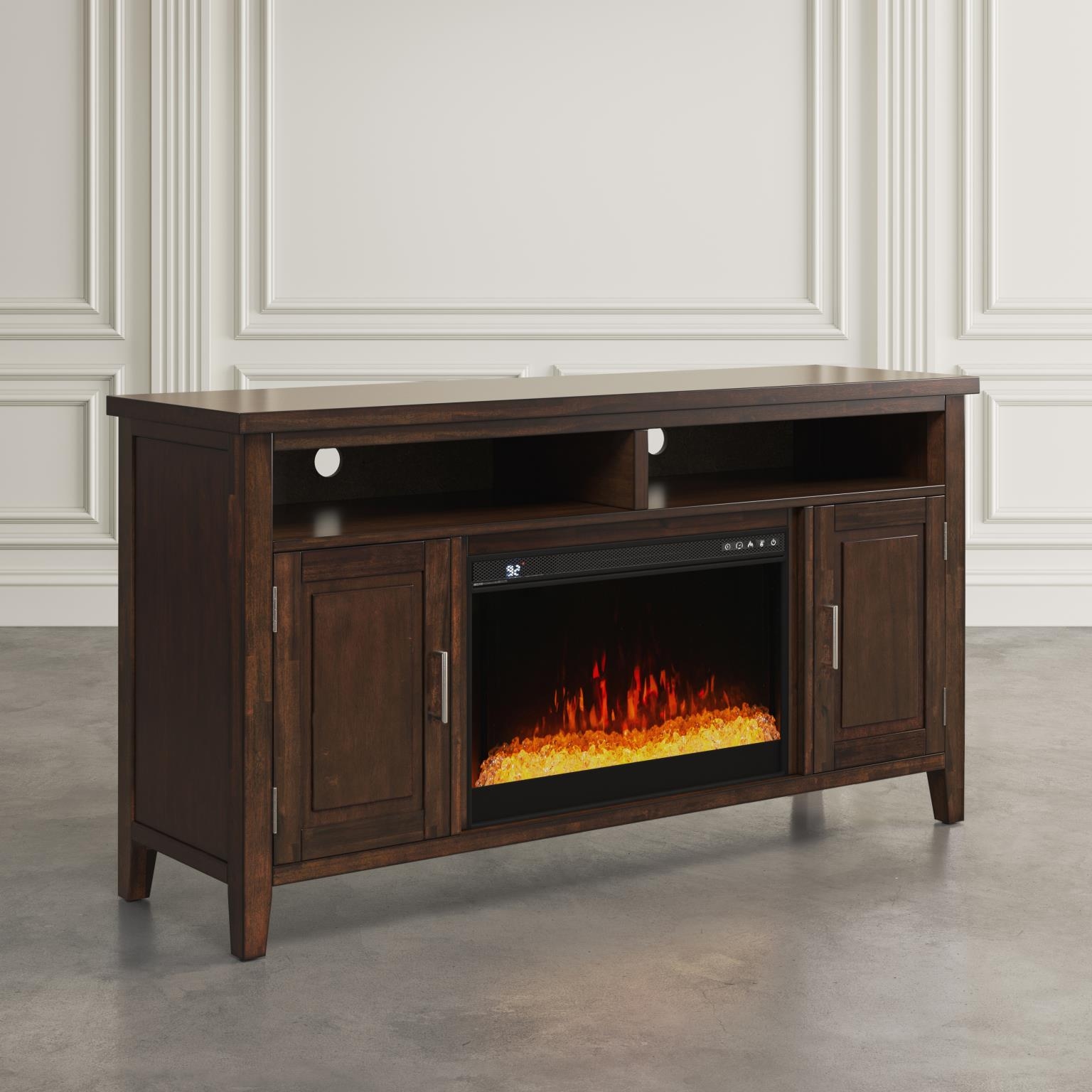 Jofran Urban Icon Fireplace with Crystal Display