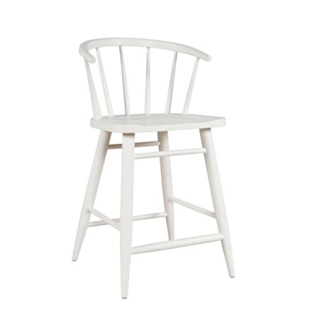 Fitz Stool Â€“ Wht (1/Ctn)