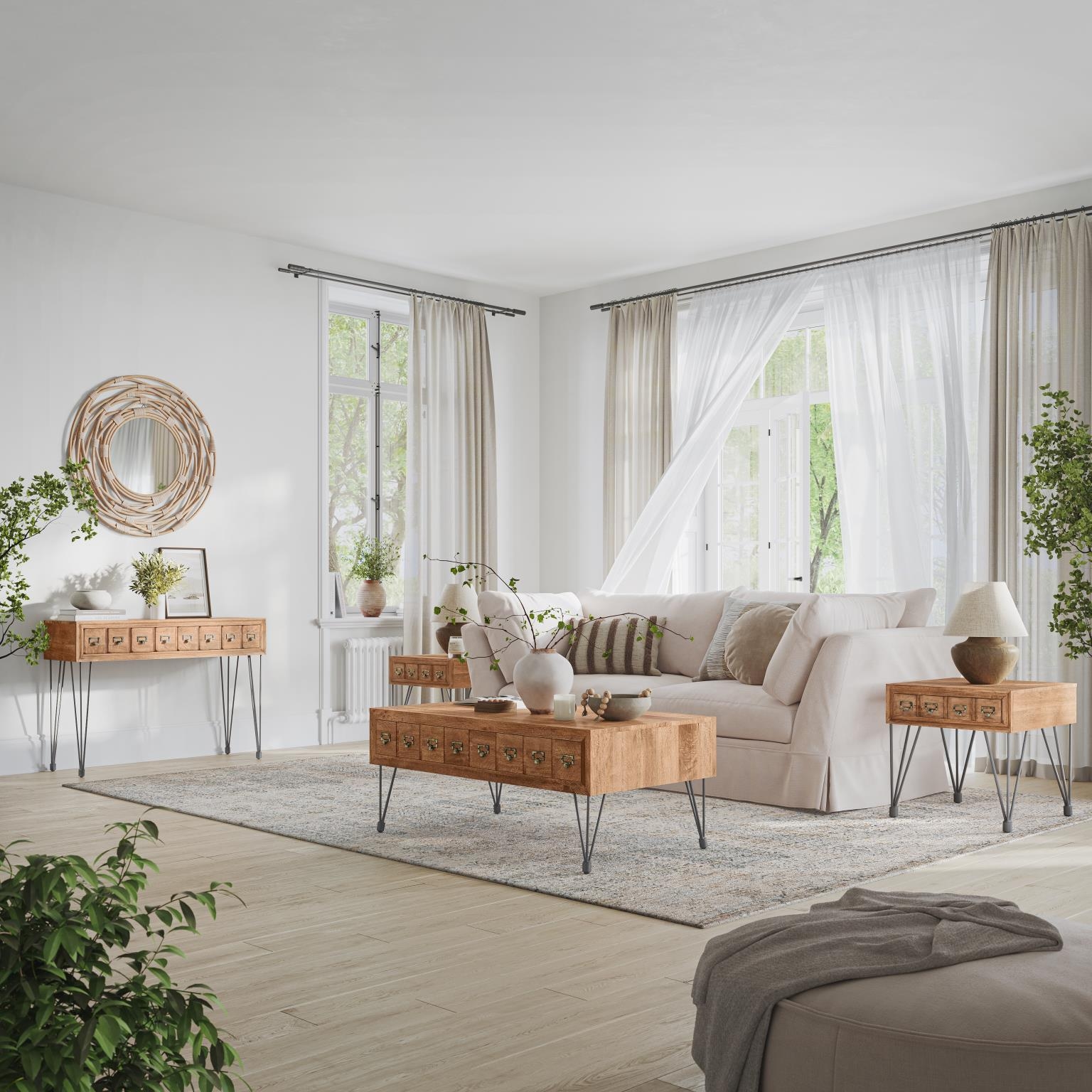 Jofran American Vintage End Table