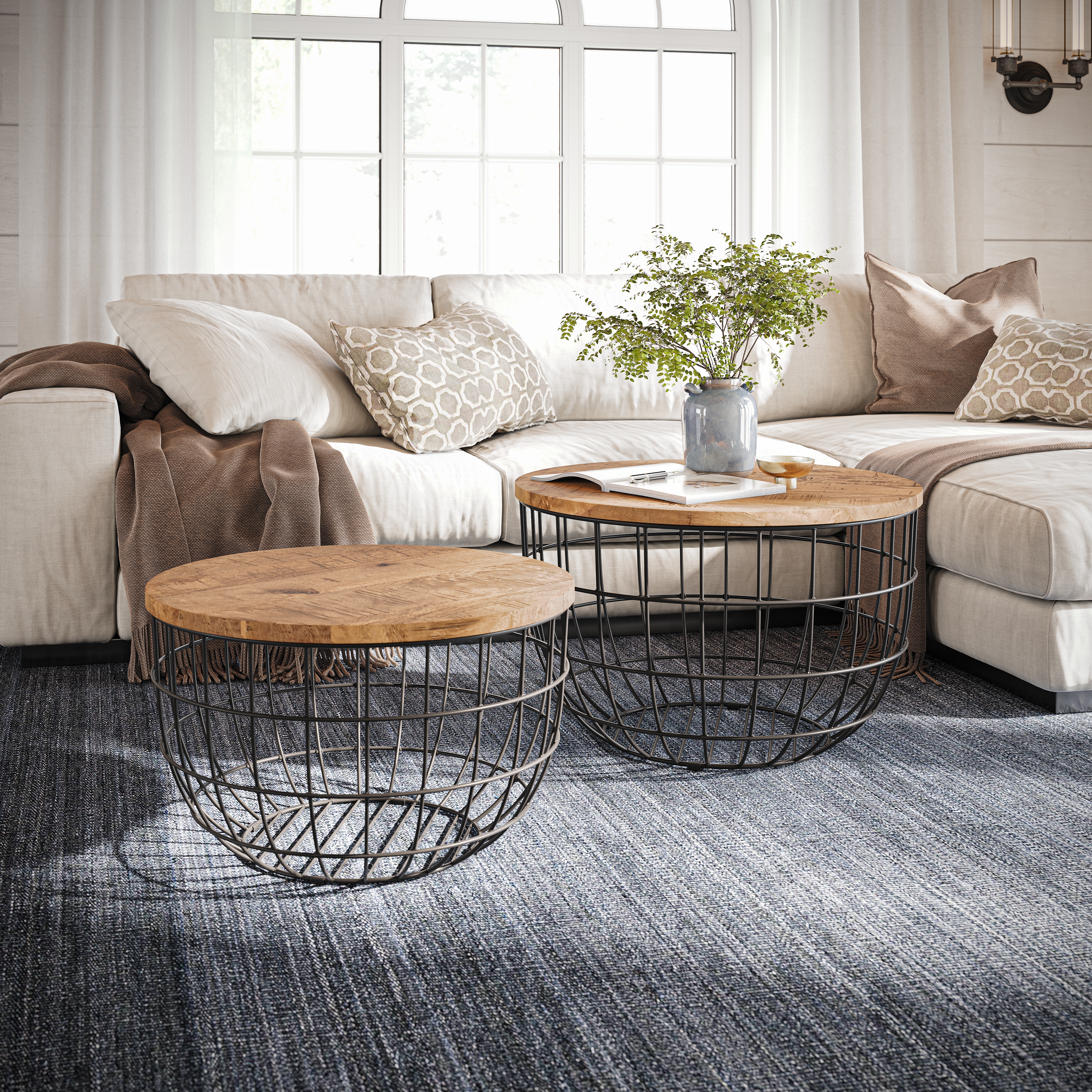 Jofran Rondo Nesting Cocktail Tables