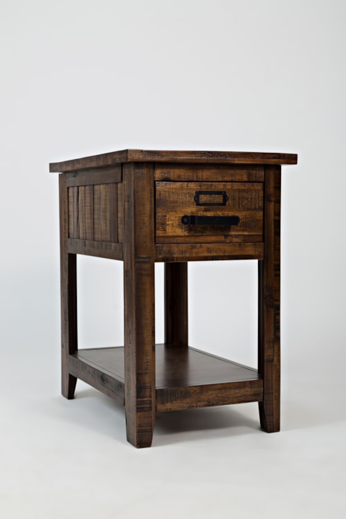 One Drawer Chairside Table