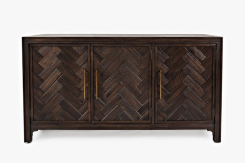 Gramercy Contemporary 3-Door Accent Cabinet