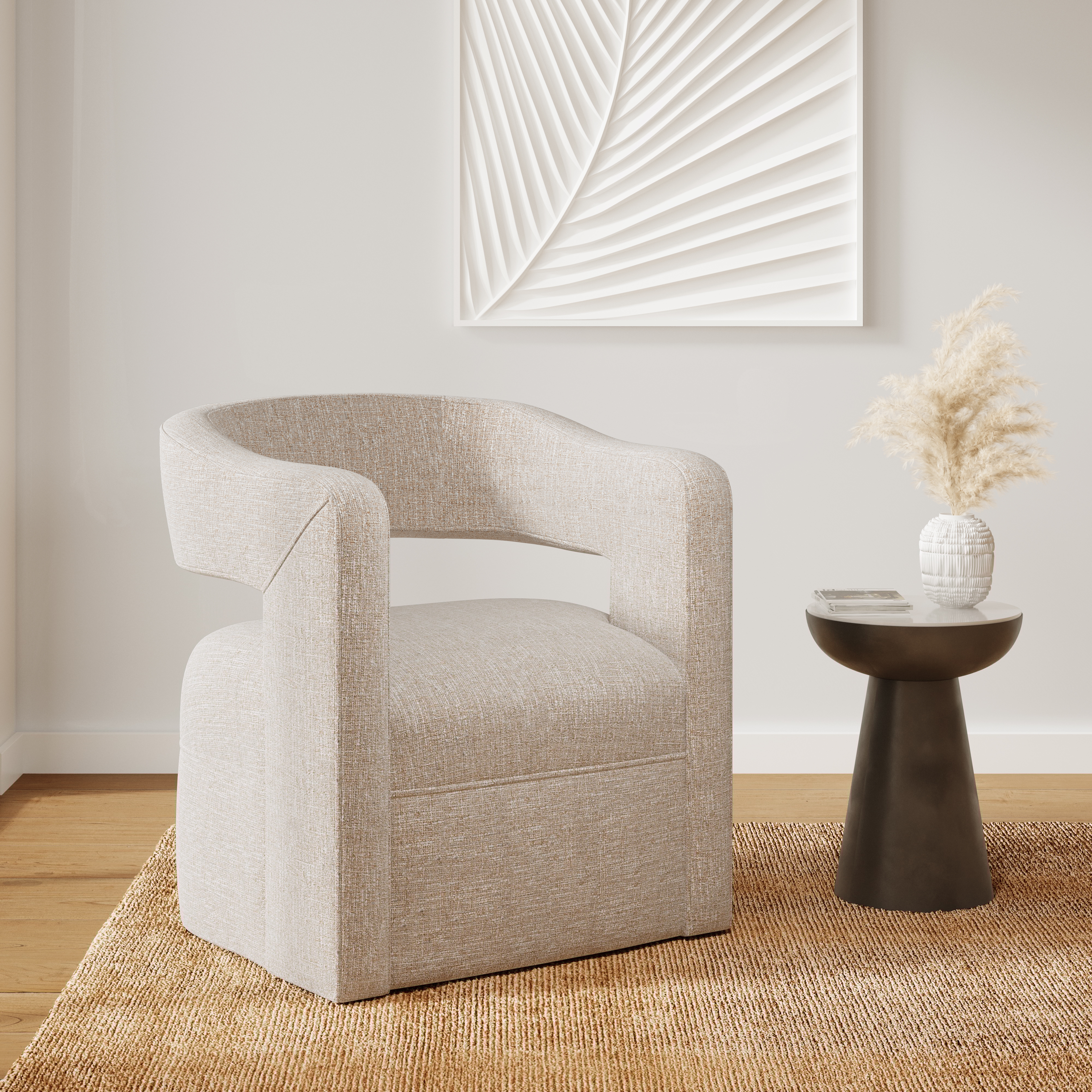 Jofran Lexy Accent Swivel Chair