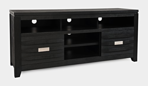 Contemporary 7-Drawer Console with Wire Management