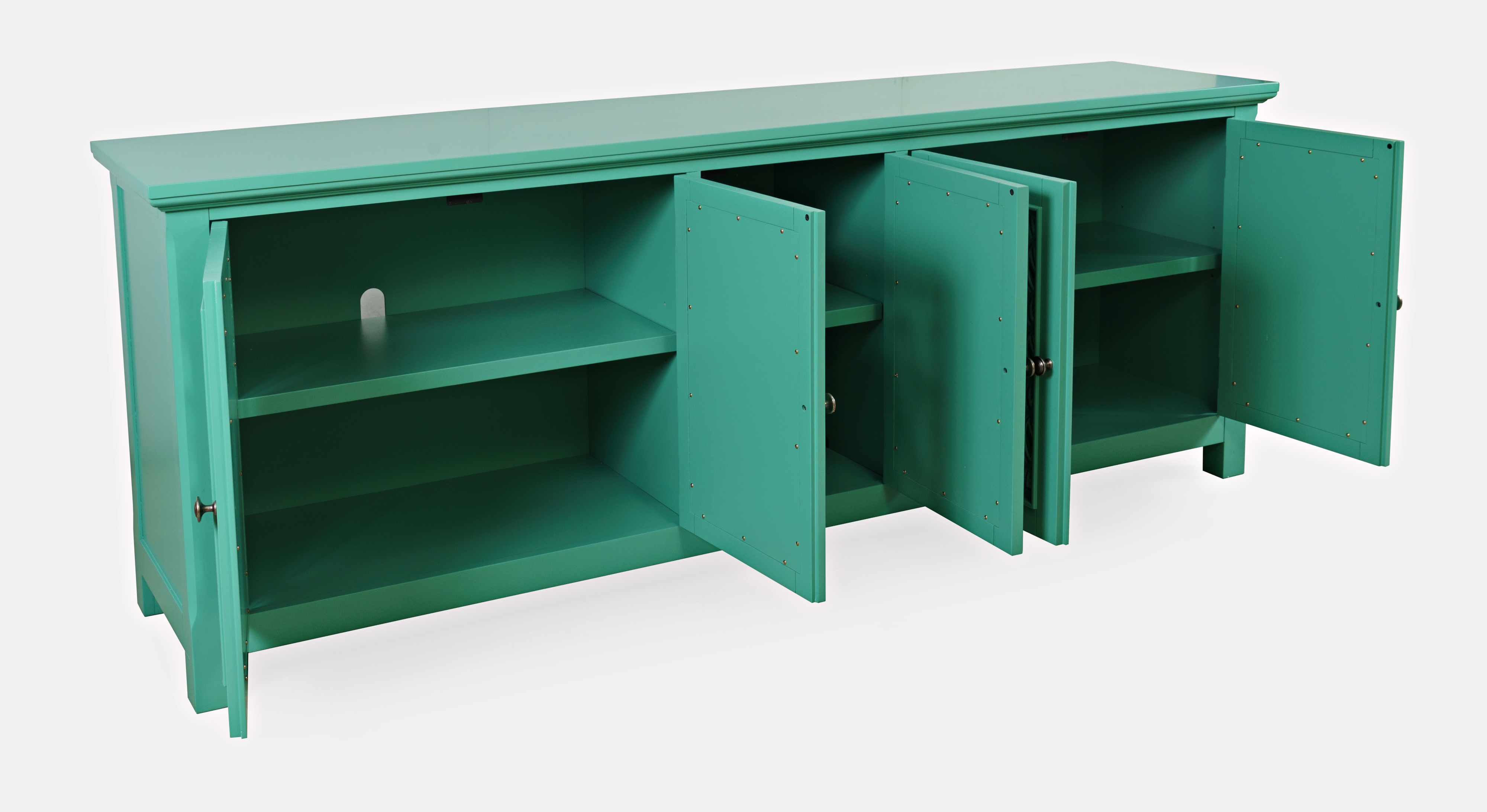 Jofran Isabella 86" Mirrored Accent Cabinet