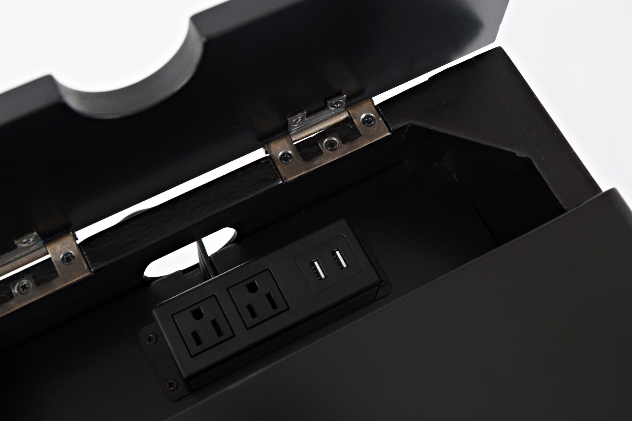 Jofran Craftsman Power Chairside Table