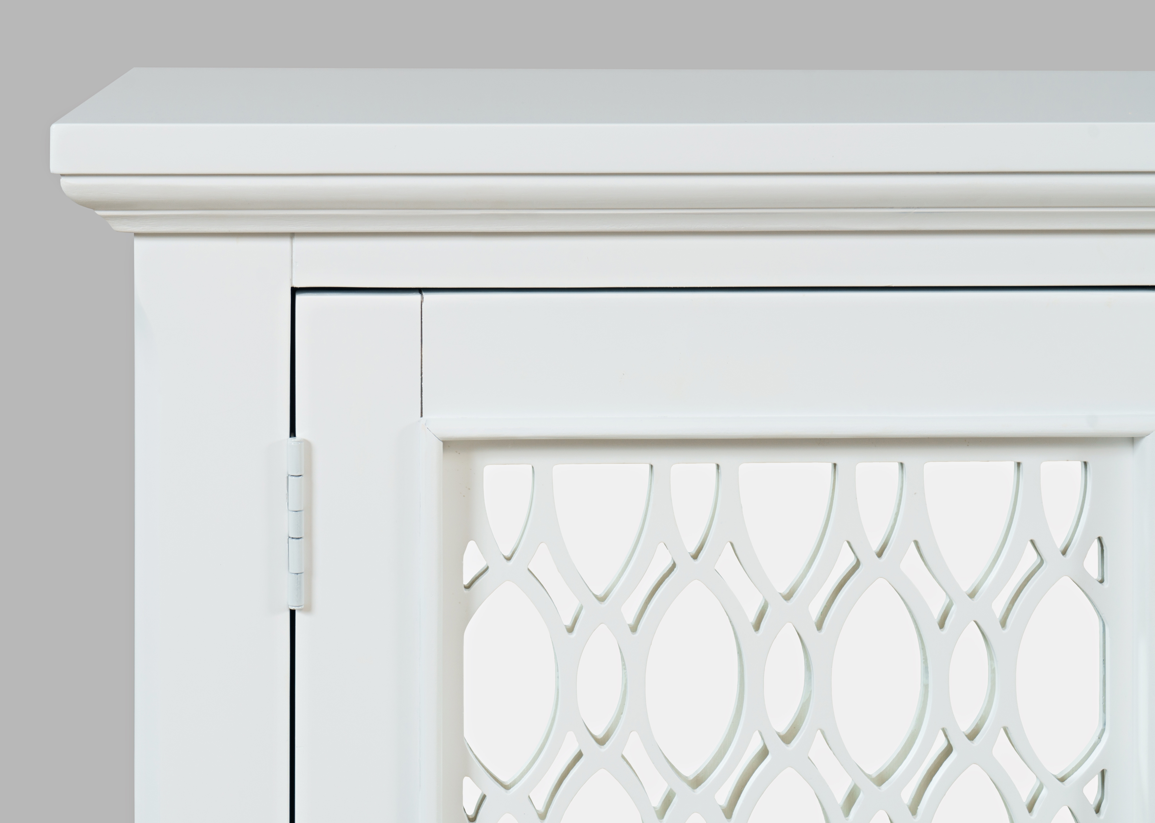 Jofran Isabella 69" Mirrored Accent Cabinet