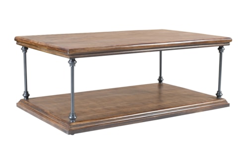 Industrial Rectangle Coffee Table